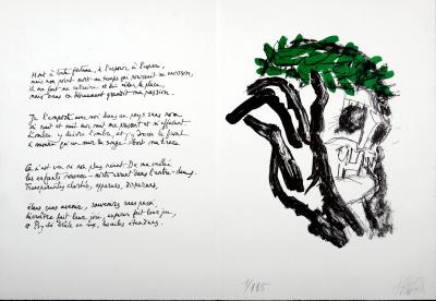 Otto DIX - Selbst als Totenkopf, 1968 - Lithographie originale signée au crayon 2
