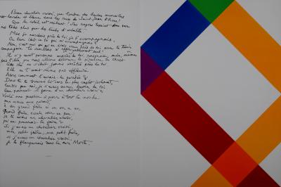 Max BILL - Untitled (from 22 poèmes), 1978 - Original hand signed lithograph 2