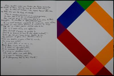 Max BILL - Untitled (from 22 poèmes), 1978 - Original hand signed lithograph 2