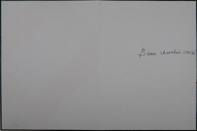 Max BILL - Untitled (from 22 poèmes), 1978 - Original hand signed lithograph 2
