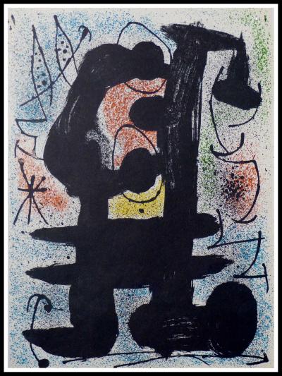 Joan MIRO  - Composition II, 1967 - Lithographie 2