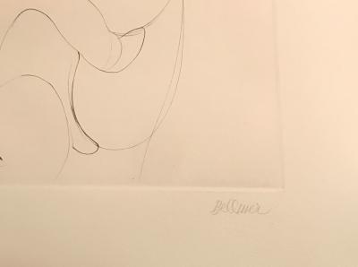 Hans BELLMER - Les Talons ou les Amoureux défunts, 1971 - Gravure signée au crayon 2