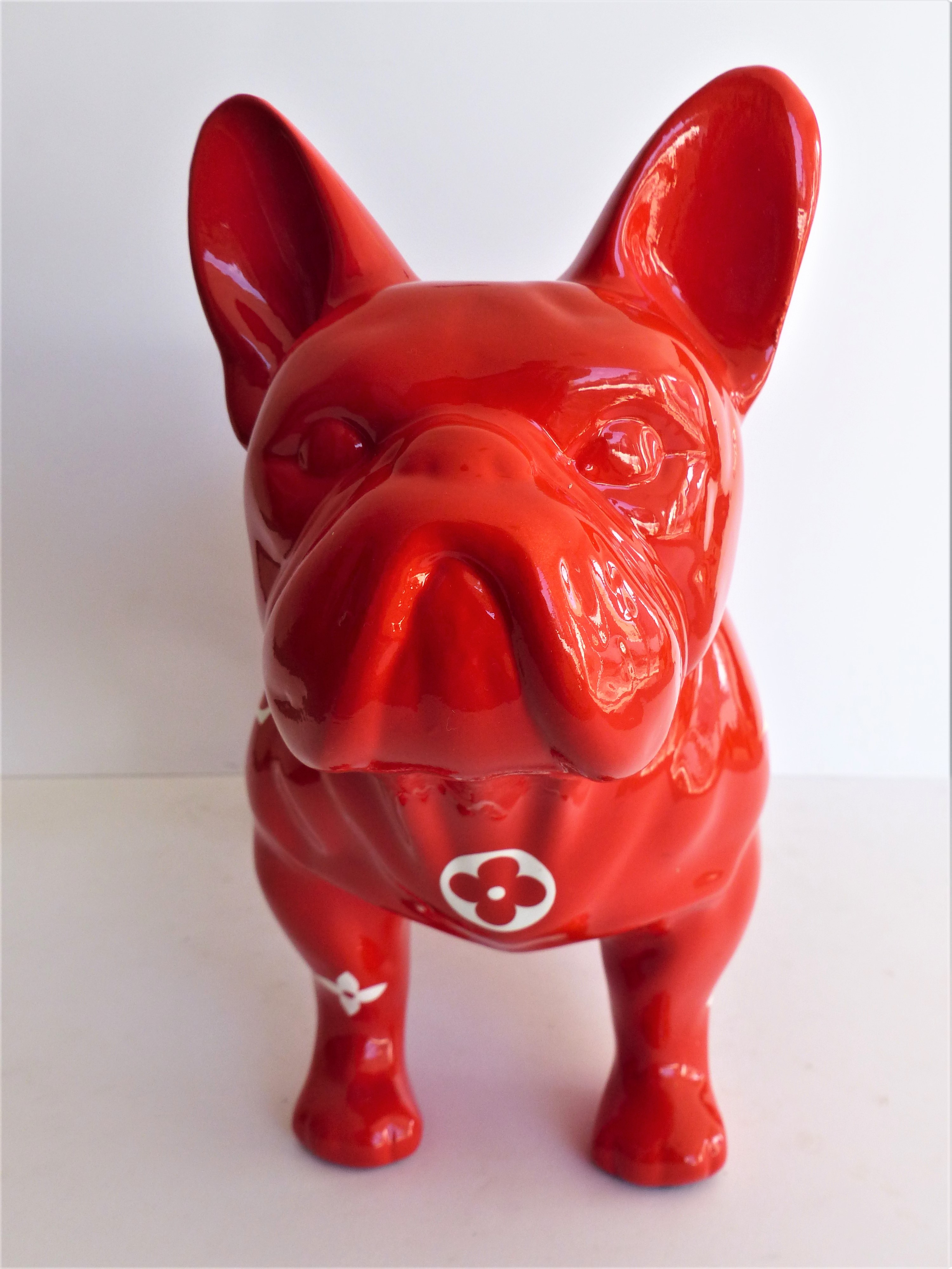 Custom Louis Vuitton & Supreme Design Bulldog-Red – HT Animal Supply LLC