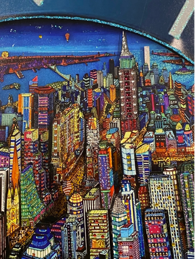 Johann PERATHONER - Breitling New York 3D Watches, 2020 - Technique mixte sur toile 2