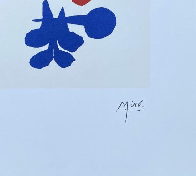 Joan MIRO (d’après) - Composition à l’étoile - Lithographie 2