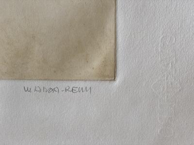 Conrad MARCA-RELLI - Composition 2, 1977 - Gravure signée au crayon 2