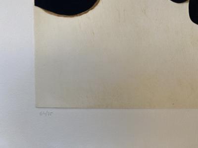 Conrad MARCA-RELLI - Composition 2, 1977 - Gravure signée au crayon 2