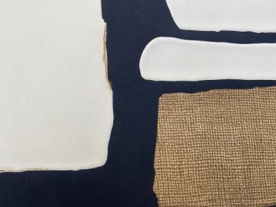 Conrad MARCA-RELLI - Composition 4, 1977 - Gravure signée au crayon 2