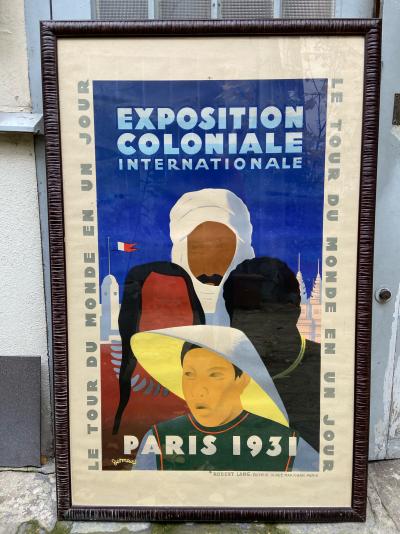 Jean Victor DESMEURES - Exposition Coloniale Internationale de Paris, 1931 - Affiche entoilée 2