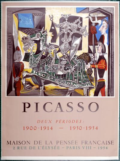 Pablo PICASSO (d’après) - Deux Périodes, 1954 - Affiche lithographique originale 2