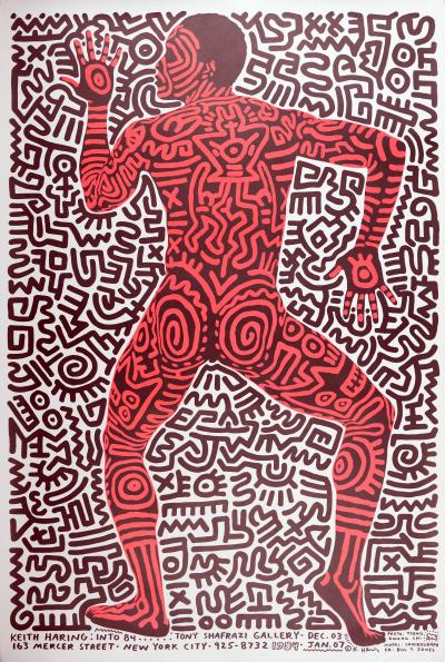 Keith HARING - Keith Haring: into 84, 1984 - Sérigraphie 2