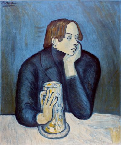 Pablo PICASSO (after) - Oeuvres de 1900 à 1914 , 1954 - Affiche lithographique originale 2