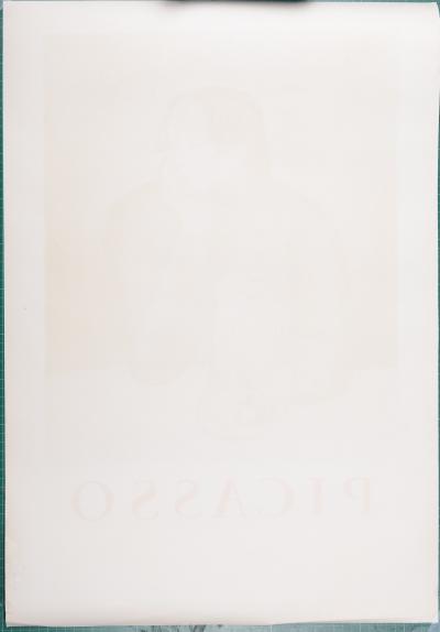 Pablo PICASSO (after) - Oeuvres de 1900 à 1914 , 1954 - Affiche lithographique originale 2