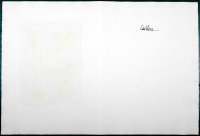 Joan MIRÓ - Caillou c.1978 - Gravure originale signée au crayon 2