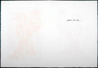 Max ERNST - Pour un poème de Jean Cassou, 1967/1978 - Lithographie originale signée au crayon 2