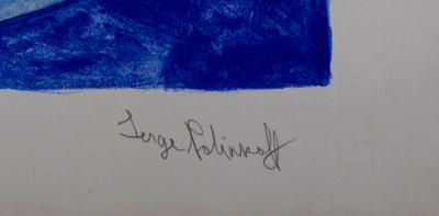 Serge POLIAKOFF - Sans Titre, 1969 - Lithographie originale signée au crayon 2