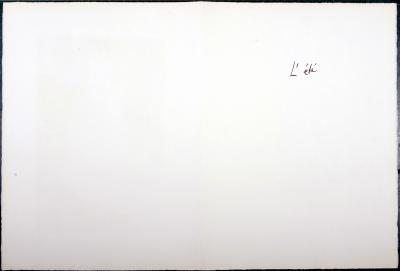 Serge POLIAKOFF - Sans Titre, 1969 - Lithographie originale signée au crayon 2
