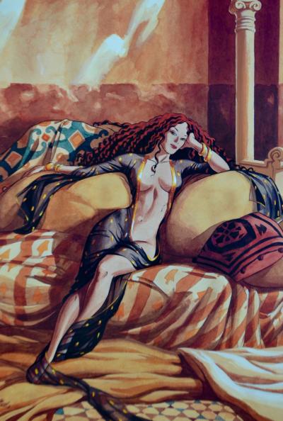 Ana Miralles - Djinn - In the heart of the harem - Signed print 2
