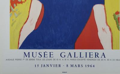 Kees VAN DONGEN  : Brigitte Bardot,  Affiche lithographique, 1964 2