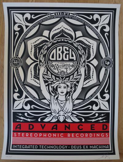 Shepard FAIREY (Obey) - Lotus Woman, 2013 - Sérigraphie signée au crayon 2
