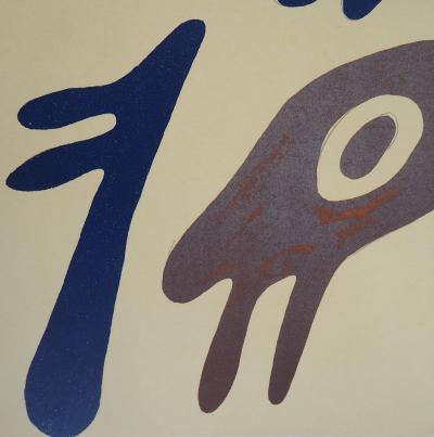 Jean ARP - Configuration rêveuse, 1962 - Lithographie originale 2