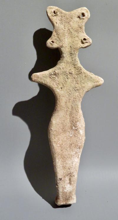 Proche Orient - Civilisation Syro-Hittite - Statuette votive en terre cuite, 2000/1000 av. J.-C 2