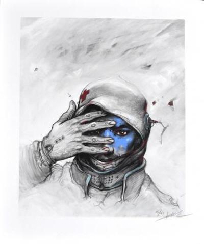 Enki BILAL - Bug II - Rehaut original 2