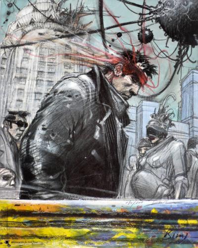 Enki BILAL - Obscurantis - Impression signée et numérotée 2