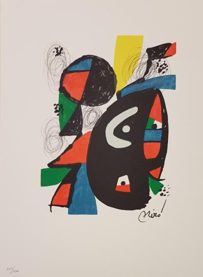 Joan MIRO - La Mélodie Acide XIII, 1980 - lithographie originale signée 2