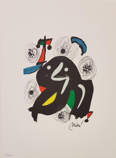 Joan MIRO - La Mélodie Acide XI, 1980 - Lithographie originale signée 2