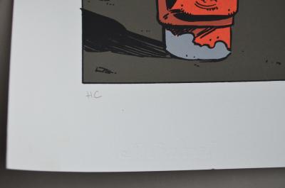 Carrère - Léo Loden, 2003 - Signed silkscreen 2