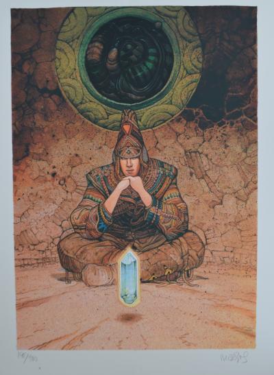 Moebius - Starwatcher 8  - 1999 - Sérigraphie Stardom - signée 2