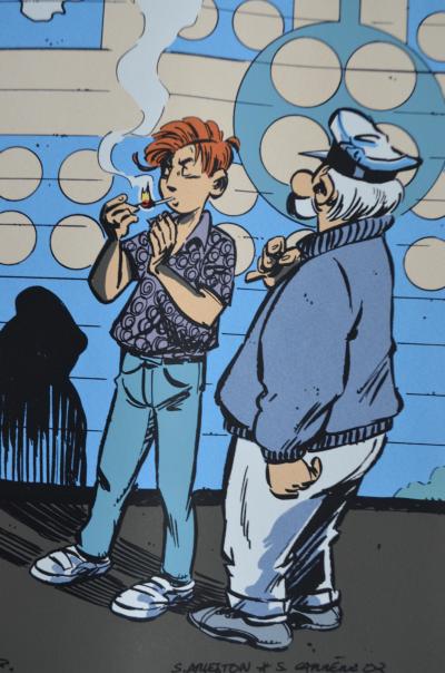 Carrère - Léo Loden, 2003 - Signed silkscreen 2