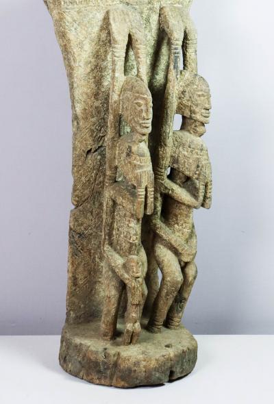 Mali, Dogon, Siège rituel en bois sculpté 2