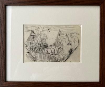 Pierre BONNARD - Paysage - Dessin original 2