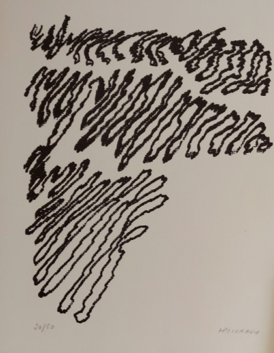 Henri MICHAUX - Par la voie des rythmes, 1974 - Lithographie originale signée au crayon 2