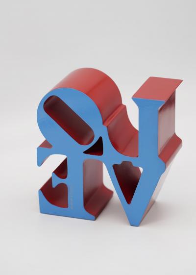 Robert INDIANA (d’après) - Love Blue, 2018 - Sculpture 2