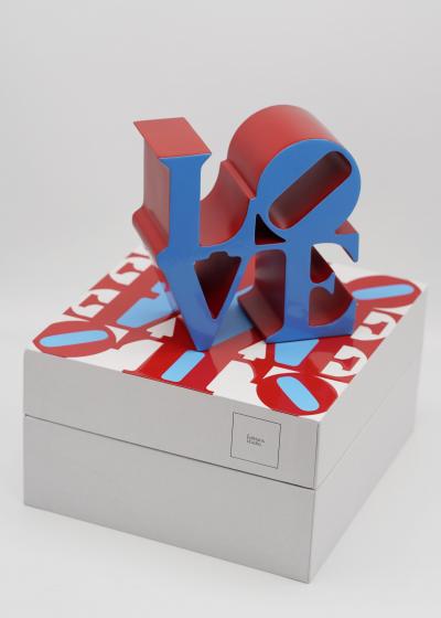 Robert INDIANA (d’après) - Love Blue, 2018 - Sculpture 2