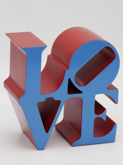 Robert INDIANA (d’après) - Love Blue, 2018 - Sculpture