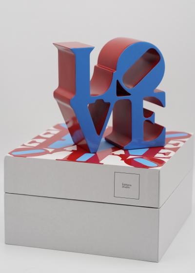 Robert INDIANA (d’après) - Love Blue, 2018 - Sculpture 2