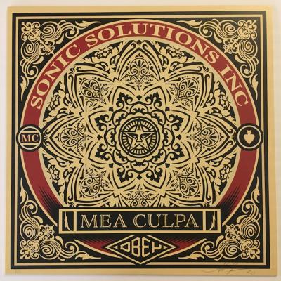 Shepard FAIREY (Obey) - Mea Culpa, 2020 - Edition sur vinyle 2