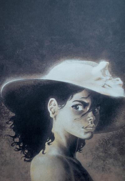 Frank Pé -  Manon Zoo Chapeau, 2002 - Affiche signée 2