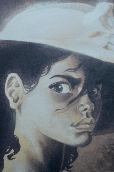 Frank Pé -  Manon Zoo Chapeau, 2002 - Affiche signée 2