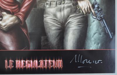 Marc Moreno - Le Régulateur, 2003 - Impression offset signée 2