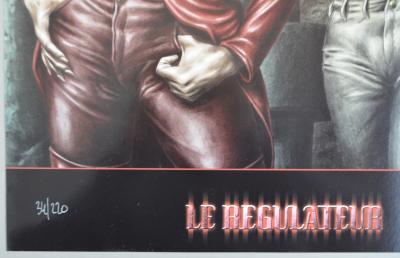 Marc Moreno - Le Régulateur, 2003 - Impression offset signée 2