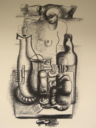 LE CORBUSIER (d’après) - Femme et nature morte - Lithographie 2