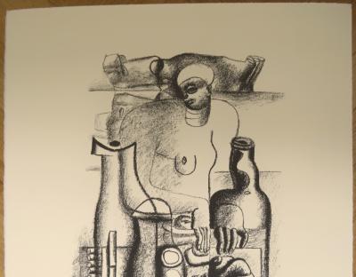 LE CORBUSIER (d’après) - Femme et nature morte - Lithographie 2