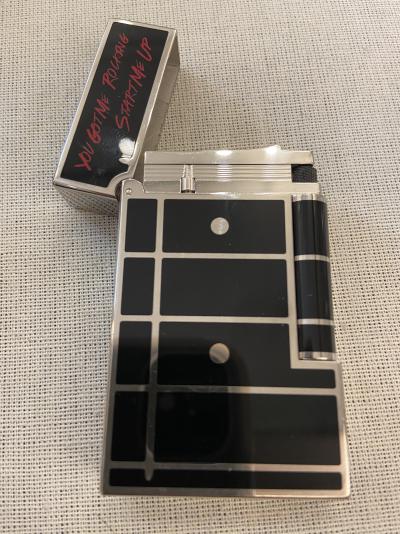 S.T Dupont - Briquet  Rolling Stones Noir Ligne 2 2