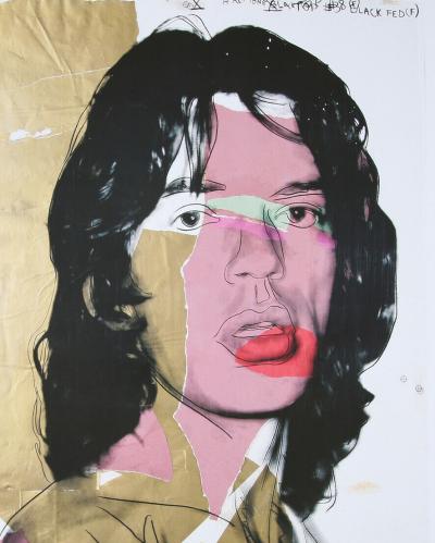 Andy WARHOL (d’après) - Mick Jagger, 2010 - Affiche 2