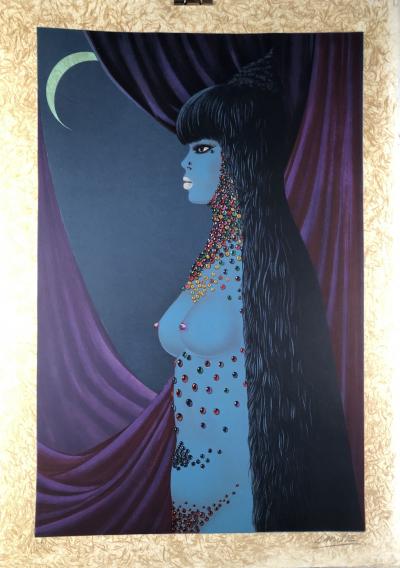 Felix LABISSE - La Reine de Saba - Lithographie Originale sur Papier Japon 2